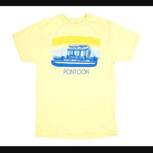 Little Big Town "Pontoon" Yellow Short Sleeve T-Shirt Top Unisex XL